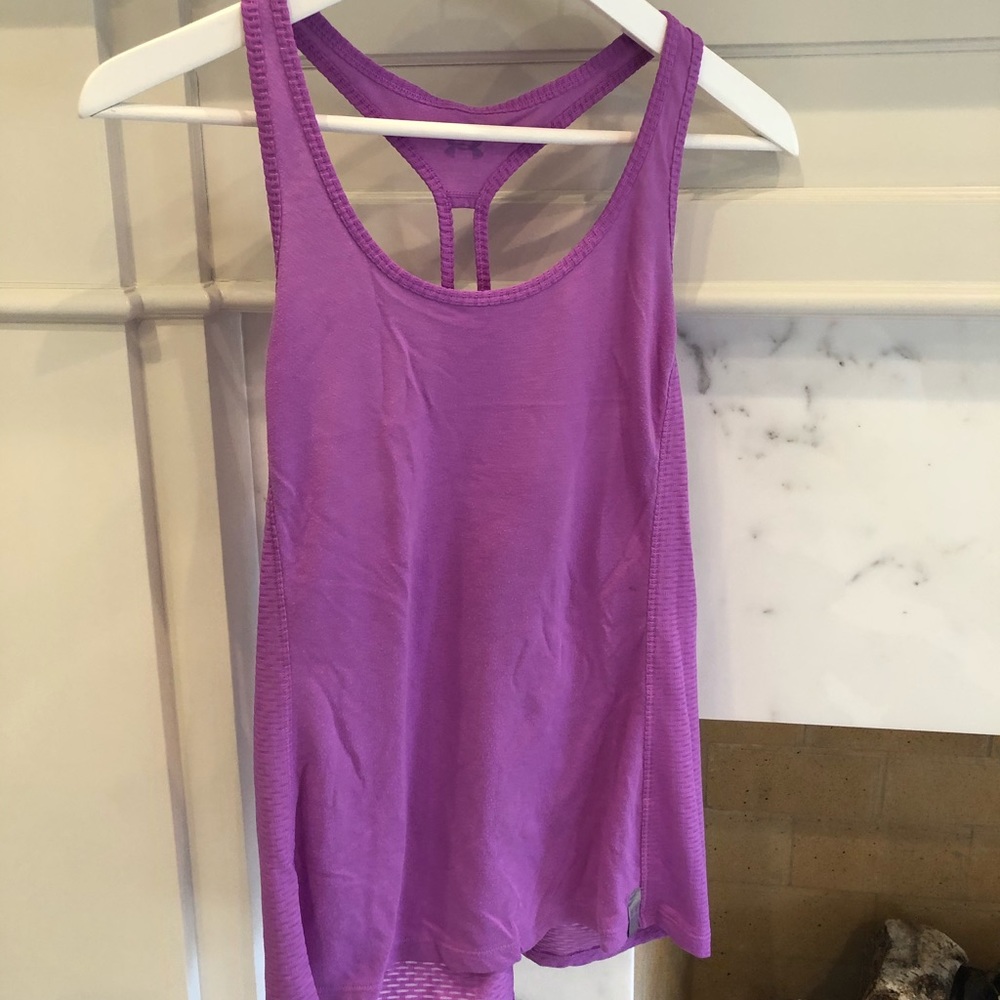 Under Armour purple workout tank